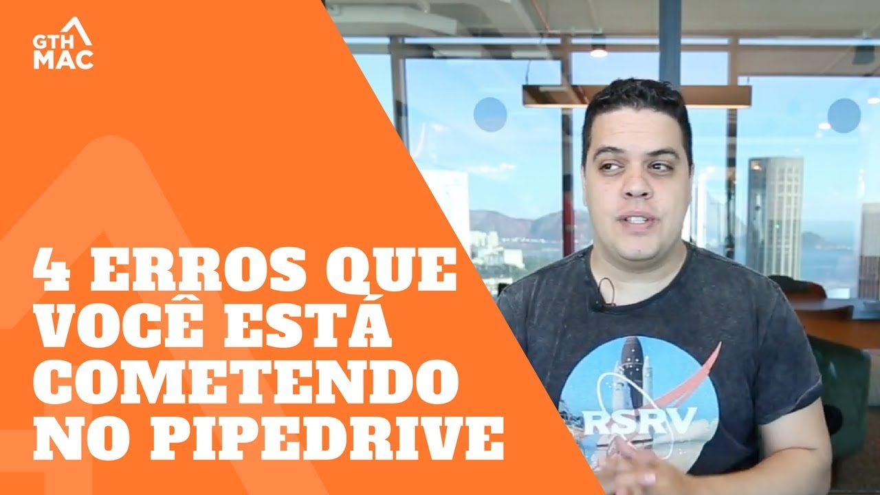 4 Erros que você provavelmente está cometendo no Pipedrive - Growth Machine - Thiago Reis
