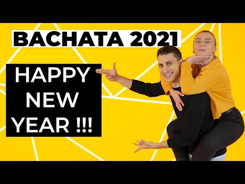 Bachata Dance Tutorial Combination (Int-Adv) | Marius&Elena