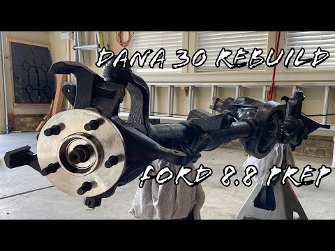 Jeep YJ Axle Swap (Ford 8.8 and Dana 30): Part 2 Axle Rebuild and Prep