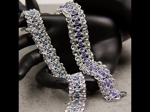 Live Chain Maille Demonstration - Ruffles Weave