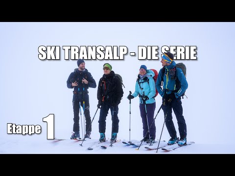 5 Freunde über die Alpen im Winter auf Ski - Etappe 1 Ötztaler Alpen [Transalp, Alpencross, Skitour]
