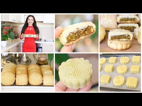 حلو العيد🌙المعمول الفاخر ب3 حشوات مختلفة التمر-الفستق-البفريوة وكل أسرار نجاحه وتشكيله يذوب في الفم😋