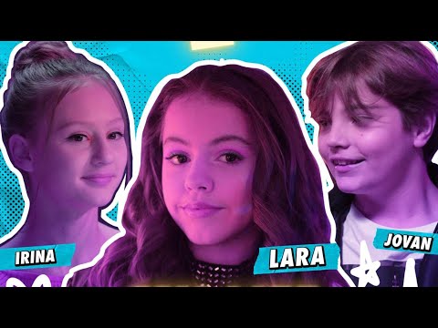 lara, irina & jovan - zivotot e pred mene - sped up version (jesc 2022 north macedonia 🇲🇰)