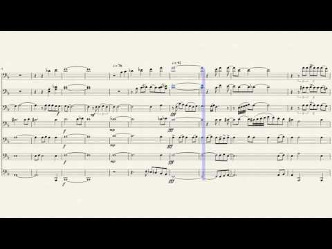 Bluecoats 2011 Creep - Low Brass Arrangement