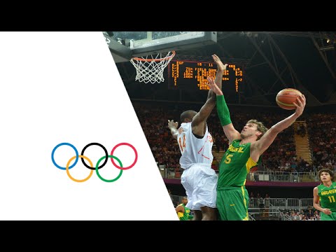 Basketball Men's Preliminary Round Group B Spain v Brazil - Full Replay | London 2012 Olympics