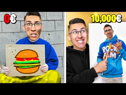 SLIKAR OD BESKUĆNIKA DO MILIONERA!!