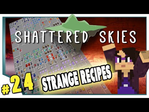 Minecraft: Shattered Skies - #24 - Strange Recipes (FTB Skyblock)