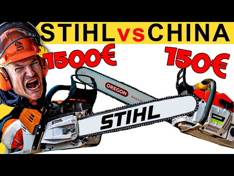 150€ CHINA KETTENSÄGE schlägt 1500€ STIHL MS500i? WAS TAUGT MADE IN GERMANY? | WERKZEUG NEWS 116