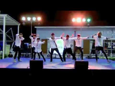 150620 TeenAce cover BTS - Intro + Boy In Luv @The Idol Battle Cover Dance 2015 Stage-2 (Audition)