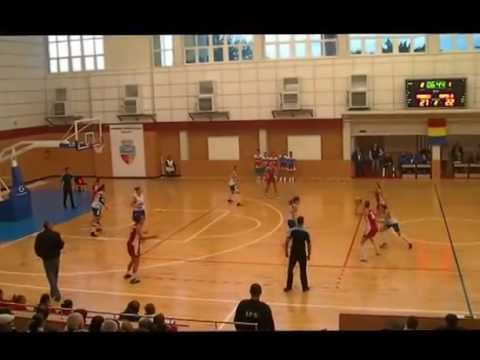 2013/2014 Romanian season. Phoenix Galaţi - Rapid Bucureşti (5.10.2013) - First half