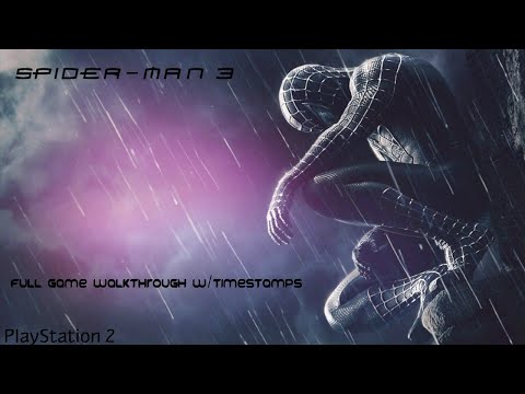 Spider-Man 3 (PS2) Longplay (Full Game Walkthrough, No Commentary W/Timestamps)