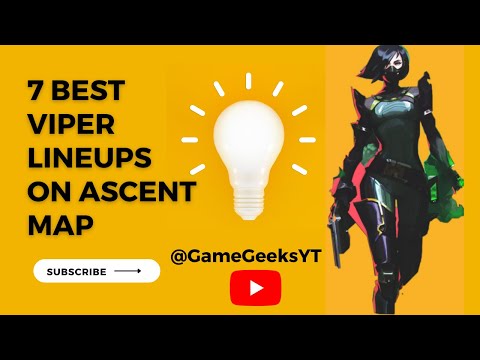 7 Best Viper Lineups on Ascent Map in 2023 - Valorant  | #viper #viperlineups