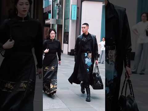 Chinese Street Fashion Couple Ootd Boys Fashion Style #shorts #tiktok