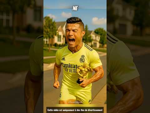 Ronaldo a raté le bus mais… 😥