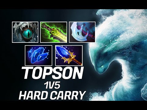 TOPSON ➡️ Morphling ⬅️ 1vs5 No Problem !! Too Strong !! My Graphic can't Handle It !!