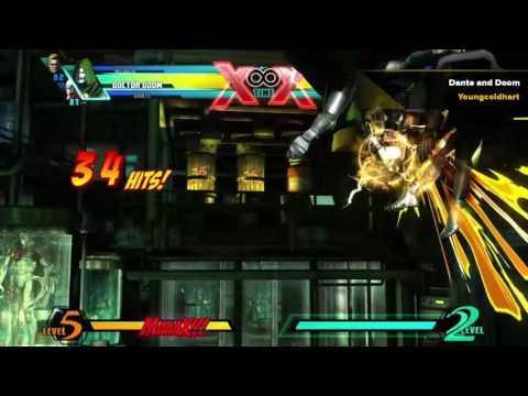 ULTIMATE MARVEL VS. CAPCOM 3 Dante's Combos