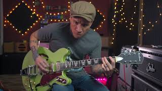Video thumbnail for Eastwood Guitars Airline H78 Semi-Acoustic demo with RJ Ronquillo by Eastwood Guitars