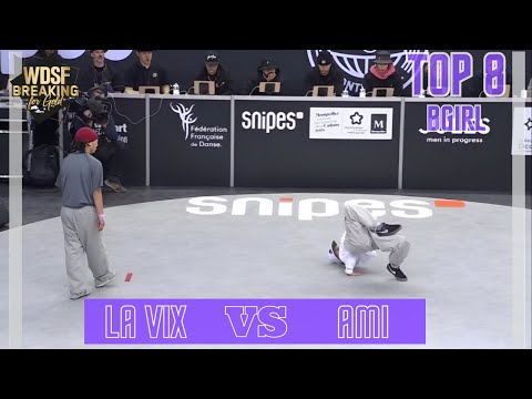 BGIRL LA VIX VS BGIRL AMI | TOP 8 | 1 VS 1 | WDSF MONTPELLIER FRANCE 2023