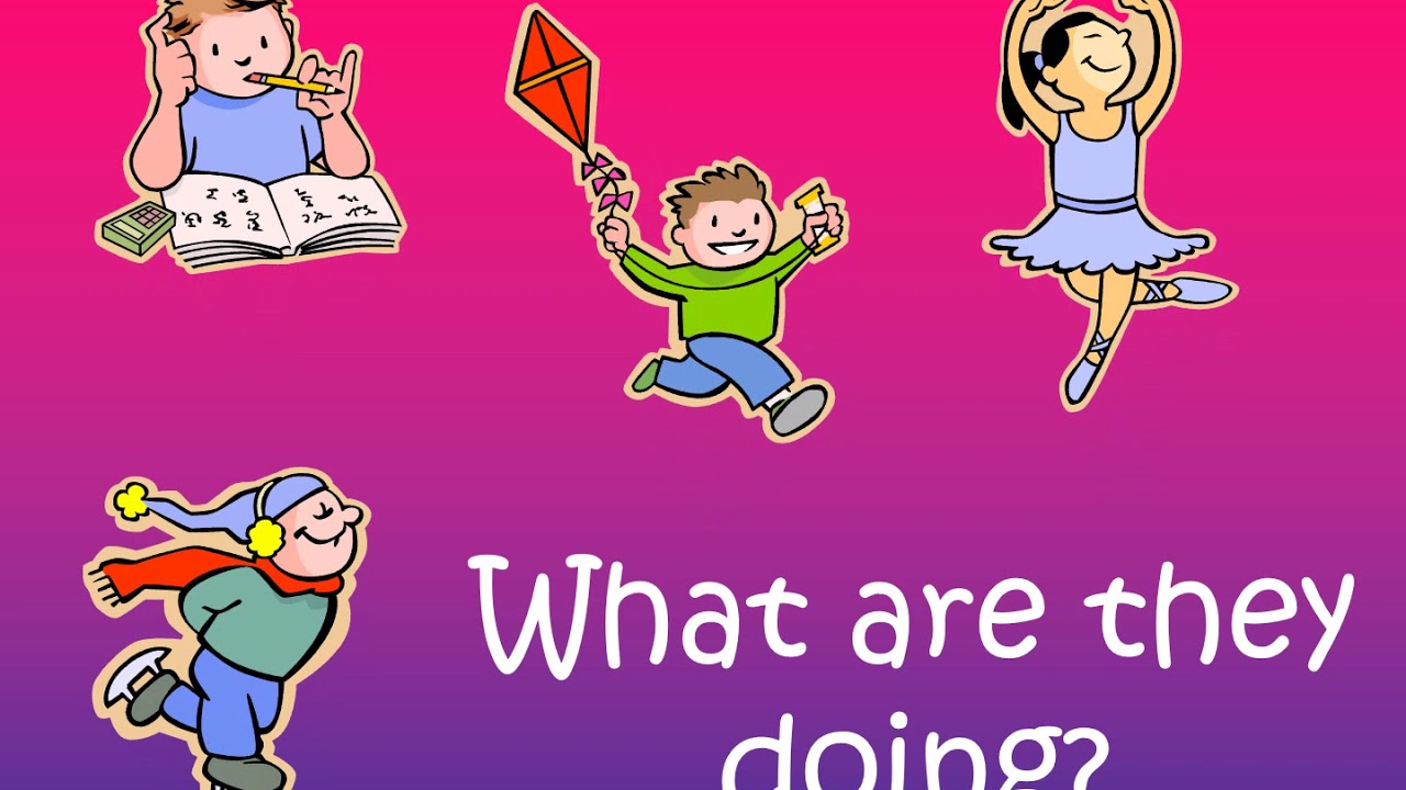 present continuous activities promoting classroom dynamics