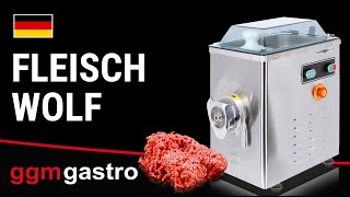 Elektrischer Fleischwolf 32 - 600kg/h - 2,2 kW - 1400 U/min
