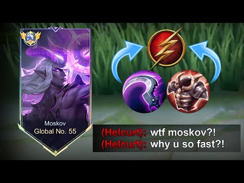 TOP GLOBAL MOSKOV NEW BUILD FOR UNLI DASH AND MOVEMENT SPEED! EVEN HELCURT CAN'T CATCH UP!