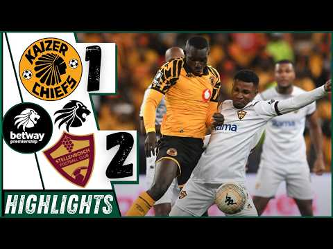 Kaizer Chiefs vs Stellenbosch Fc All Goals and Extended Highlights| Betway Premiership 2025/26