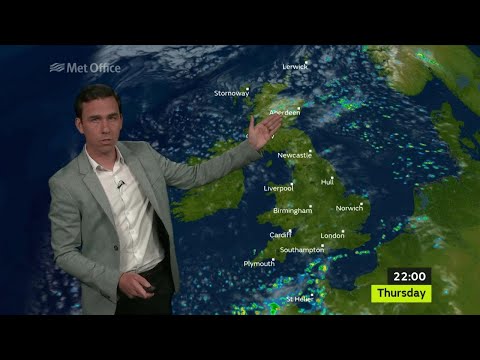Thursday mid-morning forecast 31/08/17