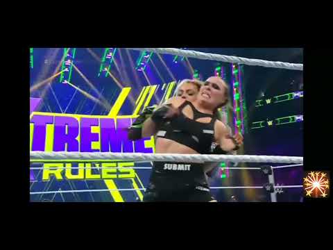 WWE Extreme rules 2022, october 8 , Highlight | Ronda rousey vs Liv morgan  Smackdown woman champion