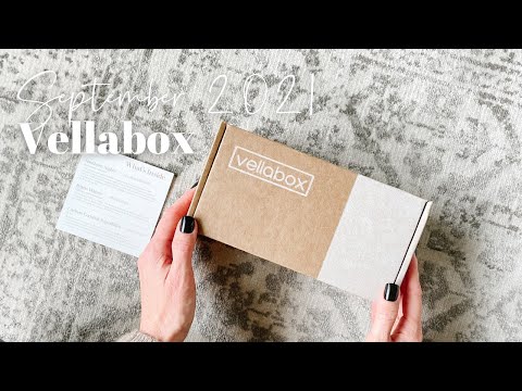 Vellabox Unboxing September 2021