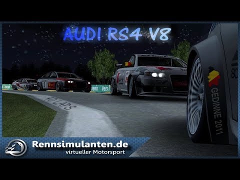 GTR2 Simracing : Audi RS4 V8  @  Gedinne