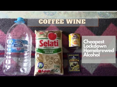 How to Make Coffee Wine for Lockdown