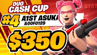 デュオキャッシュ決勝4位 w/@gof0129 【フォートナイト/Fortnite】