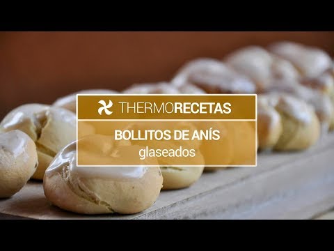 Bollitos de anís glaseados