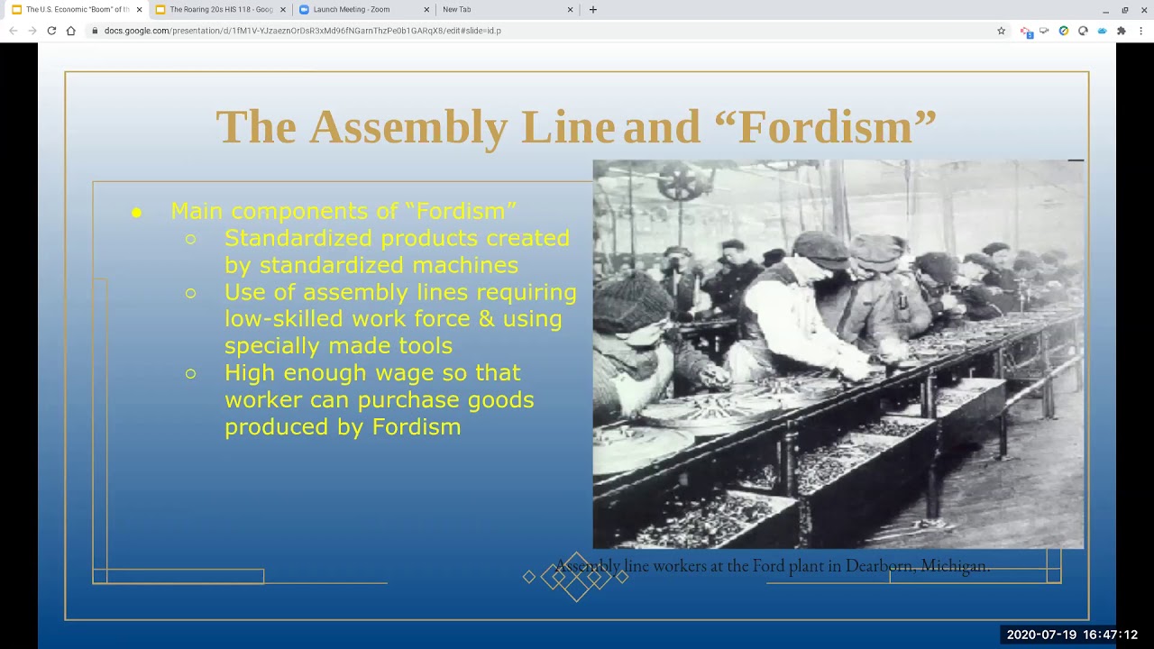 The U.S. Economy in the 1920s