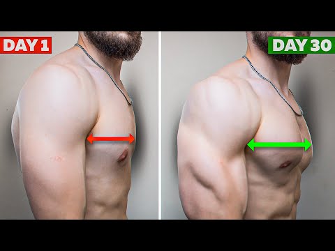 Perfect BIG CHEST Workout at HOME (only 6 min)