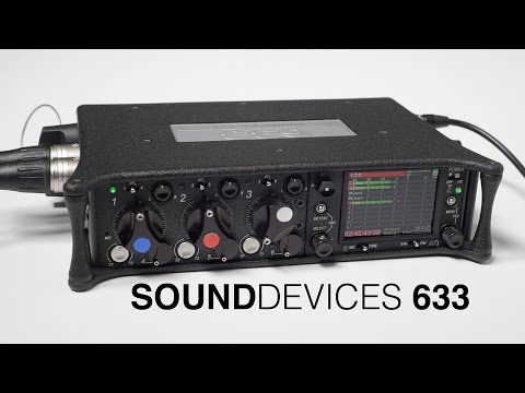 Sound Devices 633 Portable Mixer/Recorder w/Accessory Pack and Many Extra Batteries image 12