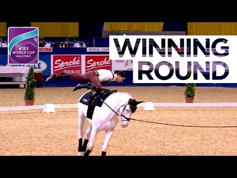 🥇 Jannis Drewell defends his Vaulting title! | Winning Round | FEI World Cup™ Vaulting FINAL