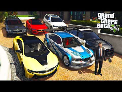 УГОН ДОРОГИХ BMW МАШИН В ДОМ МАЙКЛА В ГТА 5 МОДЫ! ОБЗОР МОДА В GTA 5 ИГРЫ ГТА ВИДЕО MODS