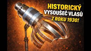 Podlahový vlasový vysoušeč „Fortschritt“ – Kahlhofer Wien (cca 1930)