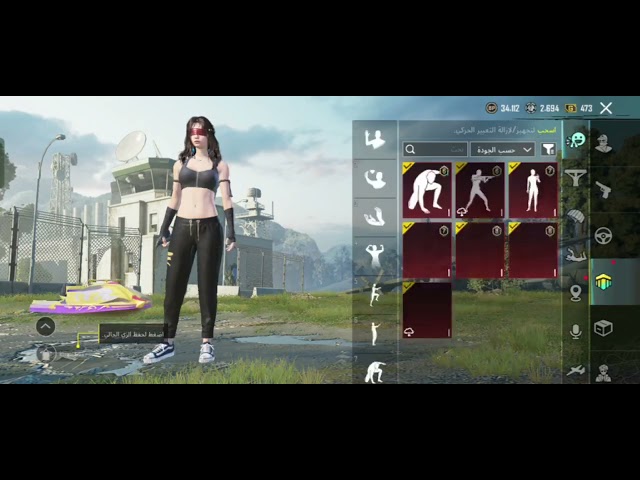 حساب ببجي العالميه كل مسج