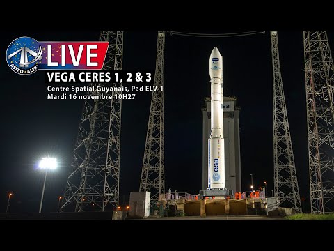 REPLAY LIVE 🔴 LANCEMENT VEGA : CERÉS 1, 2 & 3 (FR) !