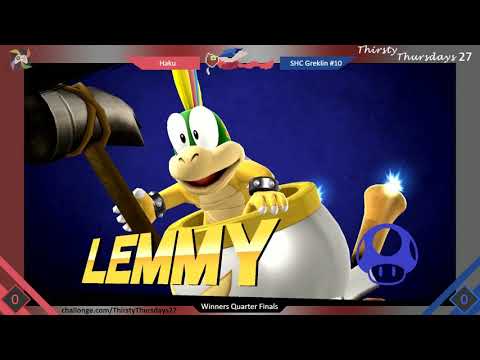 Haku (Diddy Kong, Shiek) vs SHC Greklin (Bowser Jr) - WQF