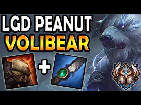 Peanut Volibear JUNGLE vs Sett - Lol Korea Ranked ✔️