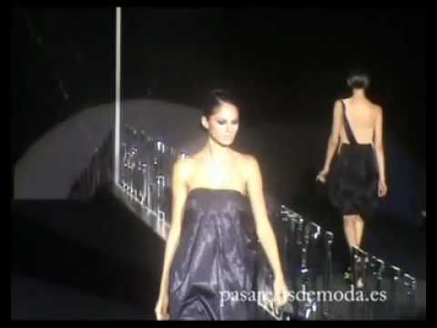 Amaya Arzuaga Cibeles Madrid Fashion Week septiembre 2008