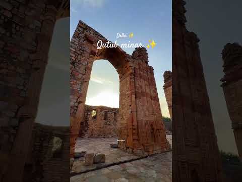qutub minar ✨ #viral #travel #qutubminar #explorer #short