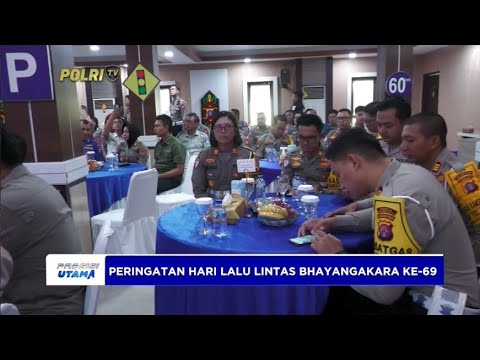 POLDA KALTENG GELAR PERINGATAN HARI LALU LINTAS