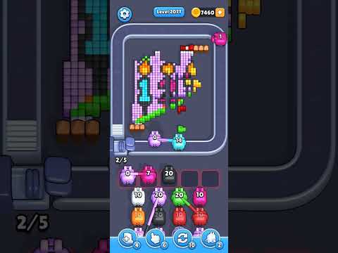 Pixel Flow Level 2077 Walkthrough