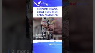Respons Iriana Lihat Wartawan yang Sedang Kesulitan Mewawancarai Jokowi Jadi Sorotan, 