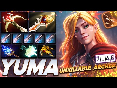 Yuma Windranger Legolas - Dota 2 Pro Gameplay [Watch & Learn]