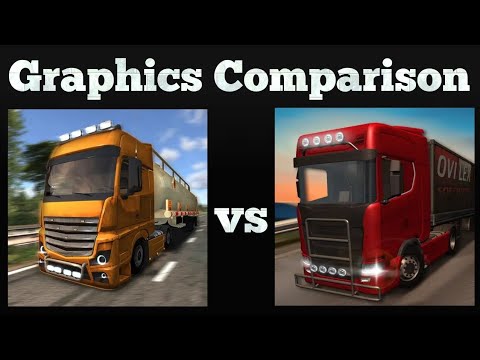 Graphics Comparison: Euro Truck Driver Evolution vs Euro Truck Driver 2018 | Full HD Gameplay Ultra